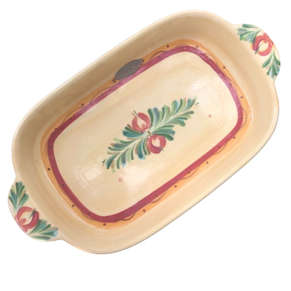 Southern Living at Home Gail Pittman Handpainted Siena Casserole - Picture 1 of 2